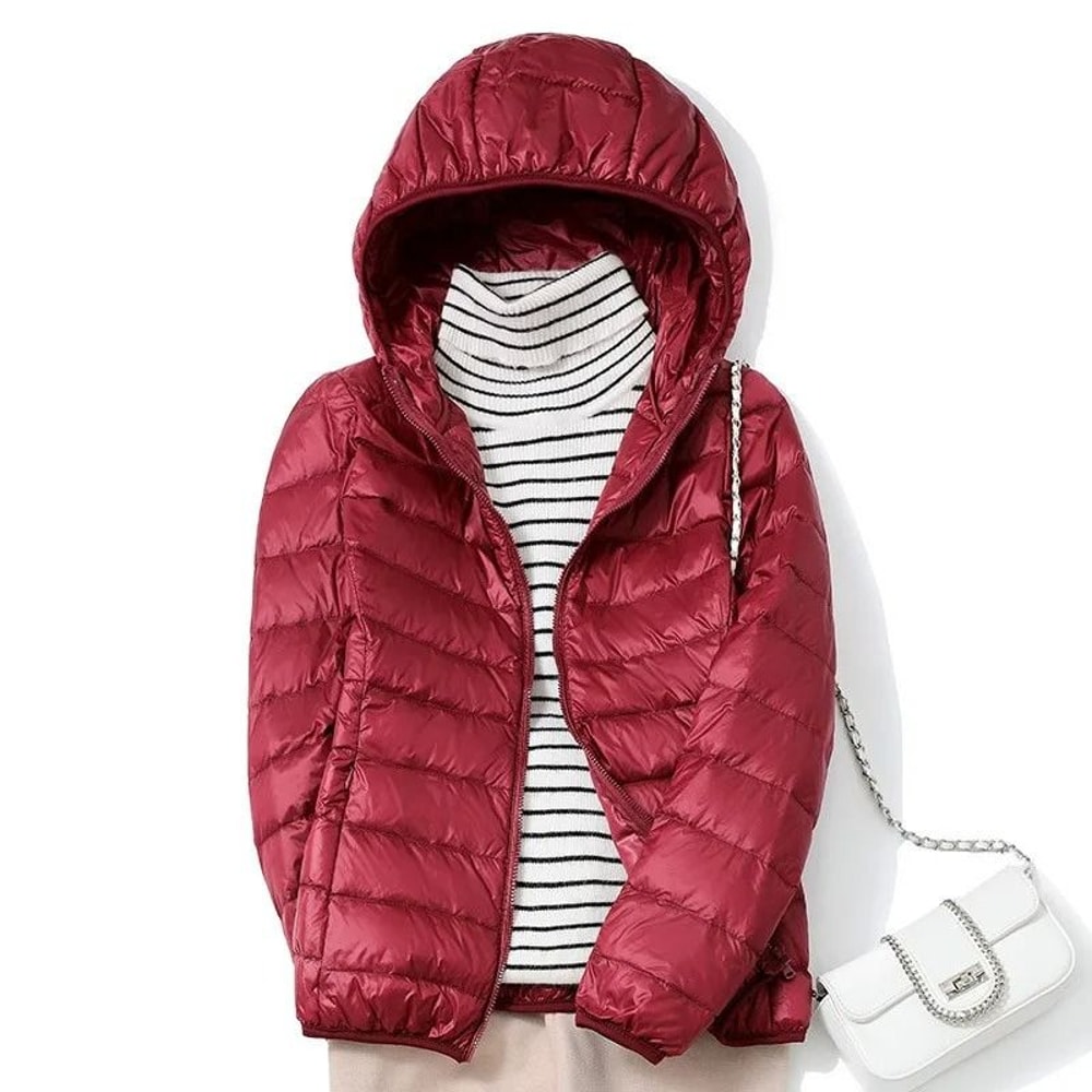 Womens Sweet Style Ultralight Packable Puffer 13