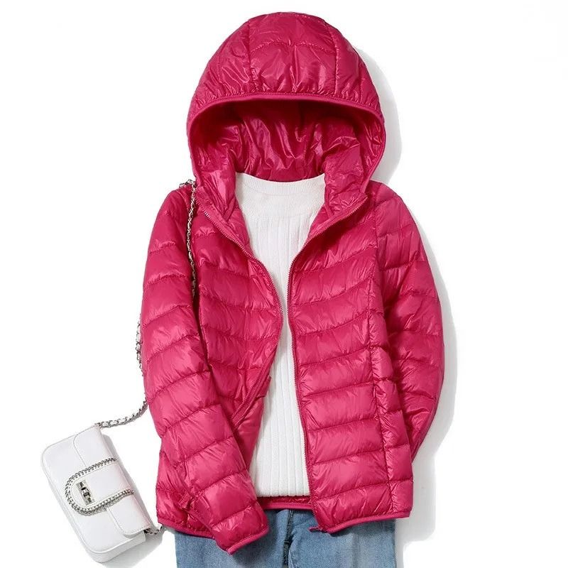 Womens Sweet Style Ultralight Packable Puffer 16