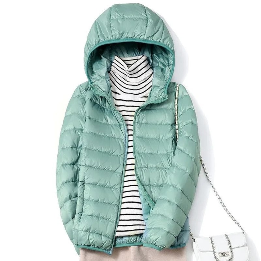 Womens Sweet Style Ultralight Packable Puffer 2