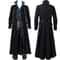 Mens Steampunk Gothic Victorian Long Trench Coat 1