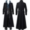 Mens Steampunk Gothic Victorian Long Trench Coat 2