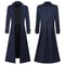 Mens Steampunk Gothic Victorian Long Trench Coat 7