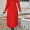 Womens Slimming European Fashion Woolen Coat 6