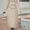 Womens Slimming European Fashion Woolen Coat 7