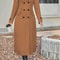 Womens Slimming European Fashion Woolen Coat 11