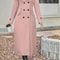Womens Slimming European Fashion Woolen Coat 12