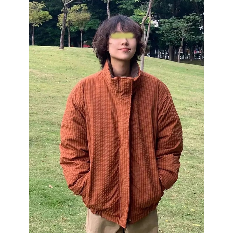 Unisex Maillard Retro Loose Down Jacket 2