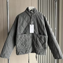 zw womens vintage quilted cotton jacket