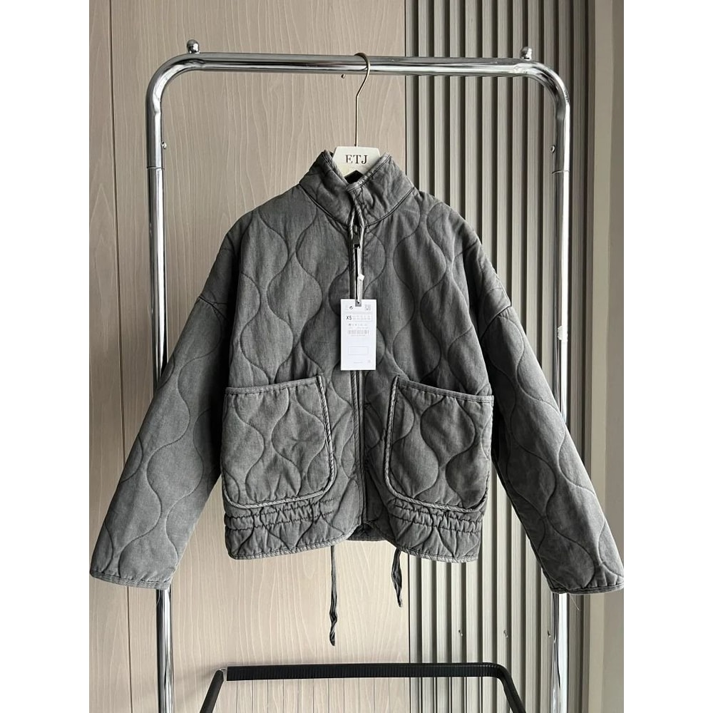 ZW Womens Vintage Quilted Cotton Jacket 1