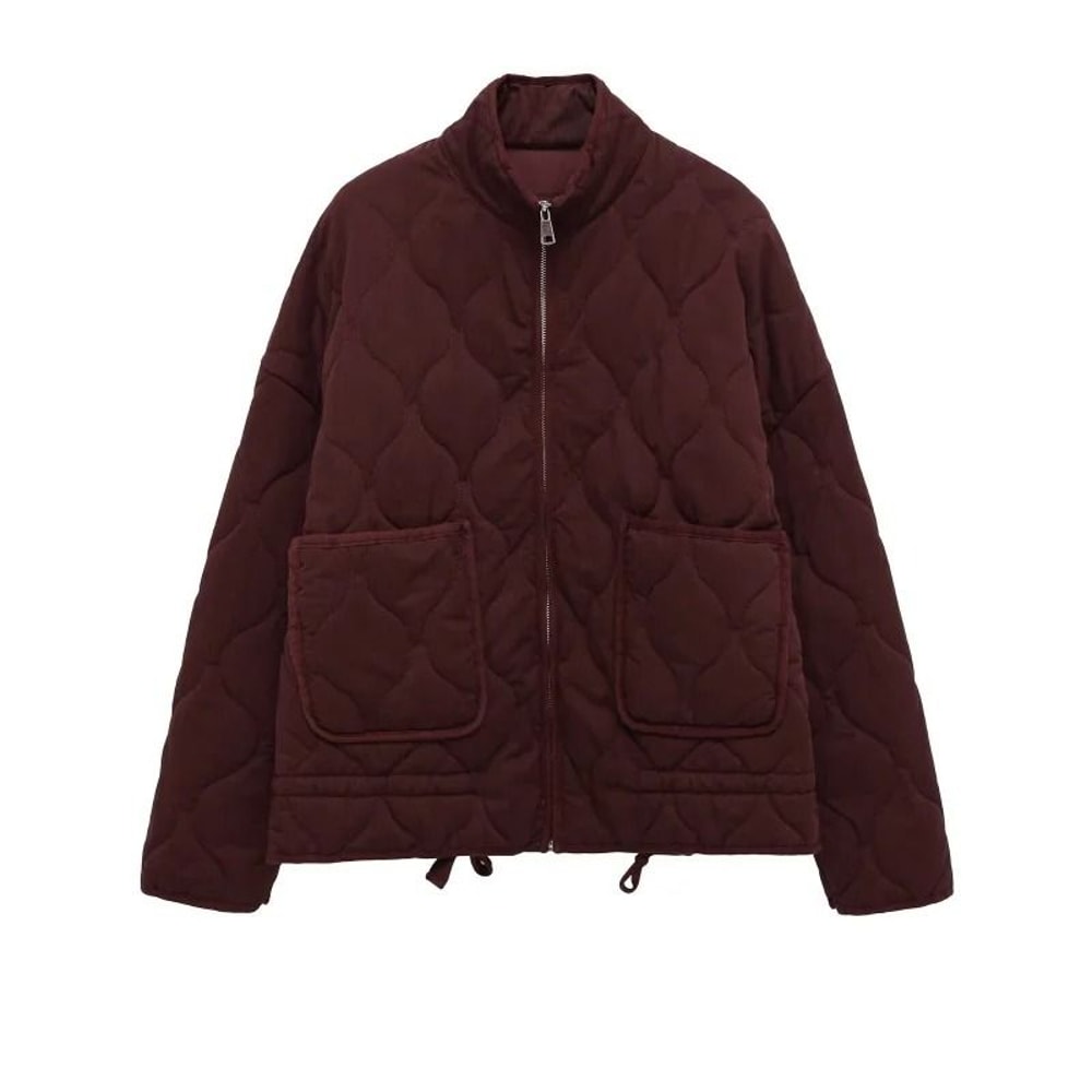 ZW Womens Vintage Quilted Cotton Jacket 11