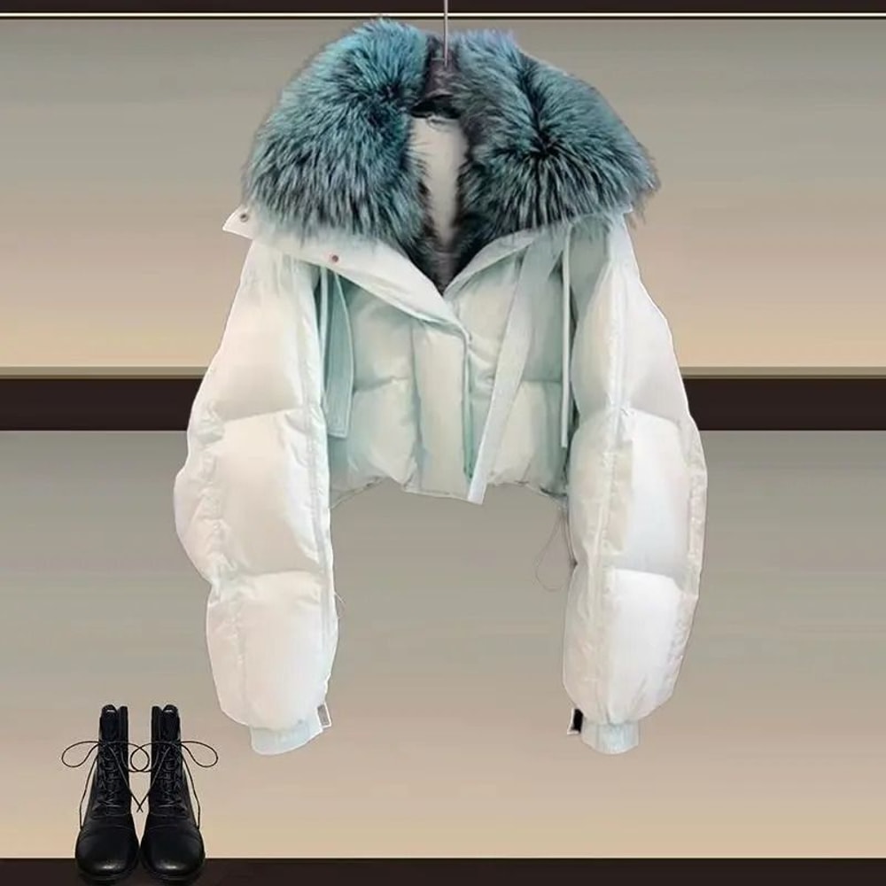 Womens HighGrade Thick Quilted Winter Jacket 9