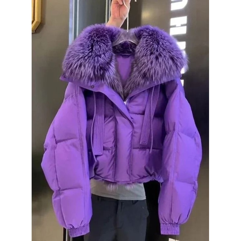 Womens HighGrade Thick Quilted Winter Jacket 8