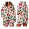 Womens Festive Holiday Bow Print Pajama Set 3