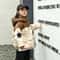 Girls Gradient Patch Down Winter Parka 0