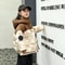 Girls Gradient Patch Down Winter Parka 0