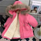 Girls Elegant Princess Winter Down Parka 2