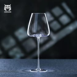 handmade ultra-thin crystal wine goblet | concave bottom series