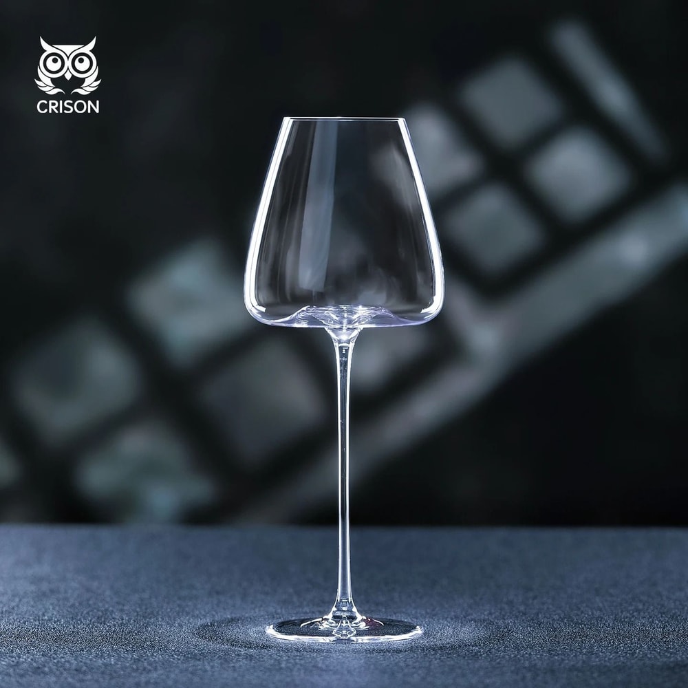 Handmade UltraThin Crystal Wine Goblet Concave Bottom Series 1