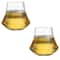 2Piece Crafted Crystal Stemless Glass Set 5