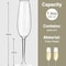 2Piece Shatterproof Tritan Champagne Flute Set 2