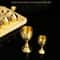 Pure Copper Chalice Cup Artisanal Brass Beverage Goblet 2