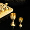 Pure Copper Chalice Cup Artisanal Brass Beverage Goblet 2