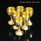 Pure Copper Chalice Cup Artisanal Brass Beverage Goblet 3