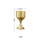 Pure Copper Chalice Cup Artisanal Brass Beverage Goblet 6