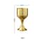 Pure Copper Chalice Cup Artisanal Brass Beverage Goblet 7