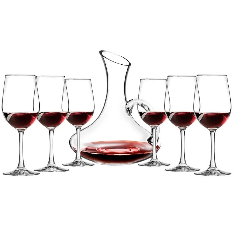 Luxurious EuropeanStyle Red Wine Goblet Set 2
