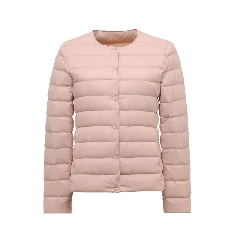 Womens Ultralight Collarless Puffer Jacket 19