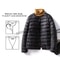 Womens Convertible Neckline Ultralight Down Jacket 9