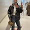 Casual Chic Oversized Faux Leather Jacket Spring Streetwear 5