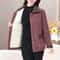 Elegant Lamb Fur Grain Velvet Coat Womens Thermal Winter Jacket 2