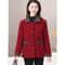 Elegant Lamb Fur Grain Velvet Coat Womens Thermal Winter Jacket 4