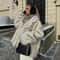 Oversized Gradient Faux Fox Fur Jacket Winter Ins Hot Fashion Statement 3