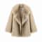 Oversized Gradient Faux Fox Fur Jacket Winter Ins Hot Fashion Statement 7