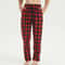 2Pack Mens Fleece Pajama Pants UltraSoft Plaid Lounge Bottoms 2