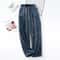 Thickened Flannel Home Trousers Mens Winter Coral Fleece Pajamas 9