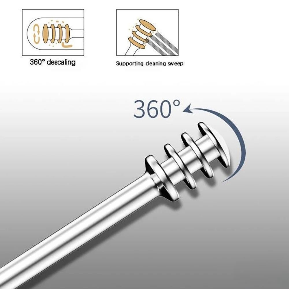 6Piece Precision Ear Care Set Advanced Stainless Steel Earwax Removal Kit 4