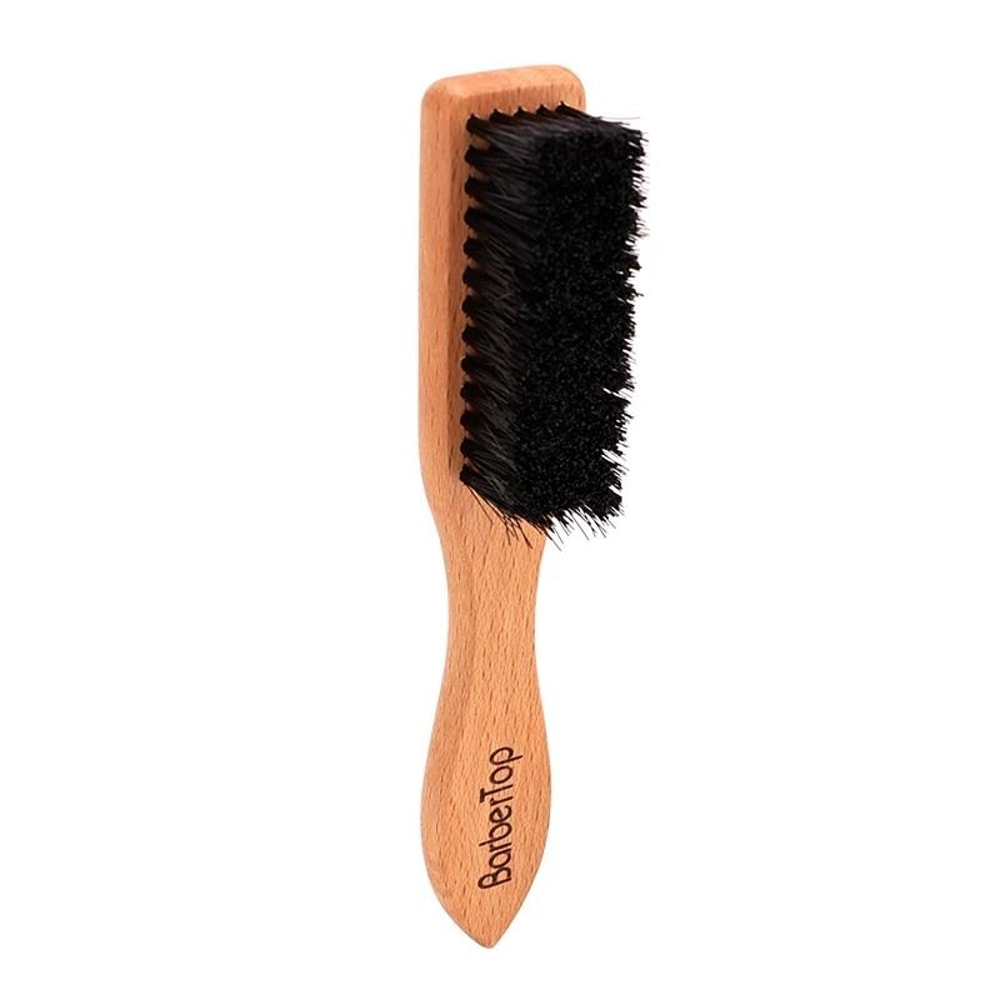 Wooden Beard Neck Brush Artisan Barber Grooming Tool 6