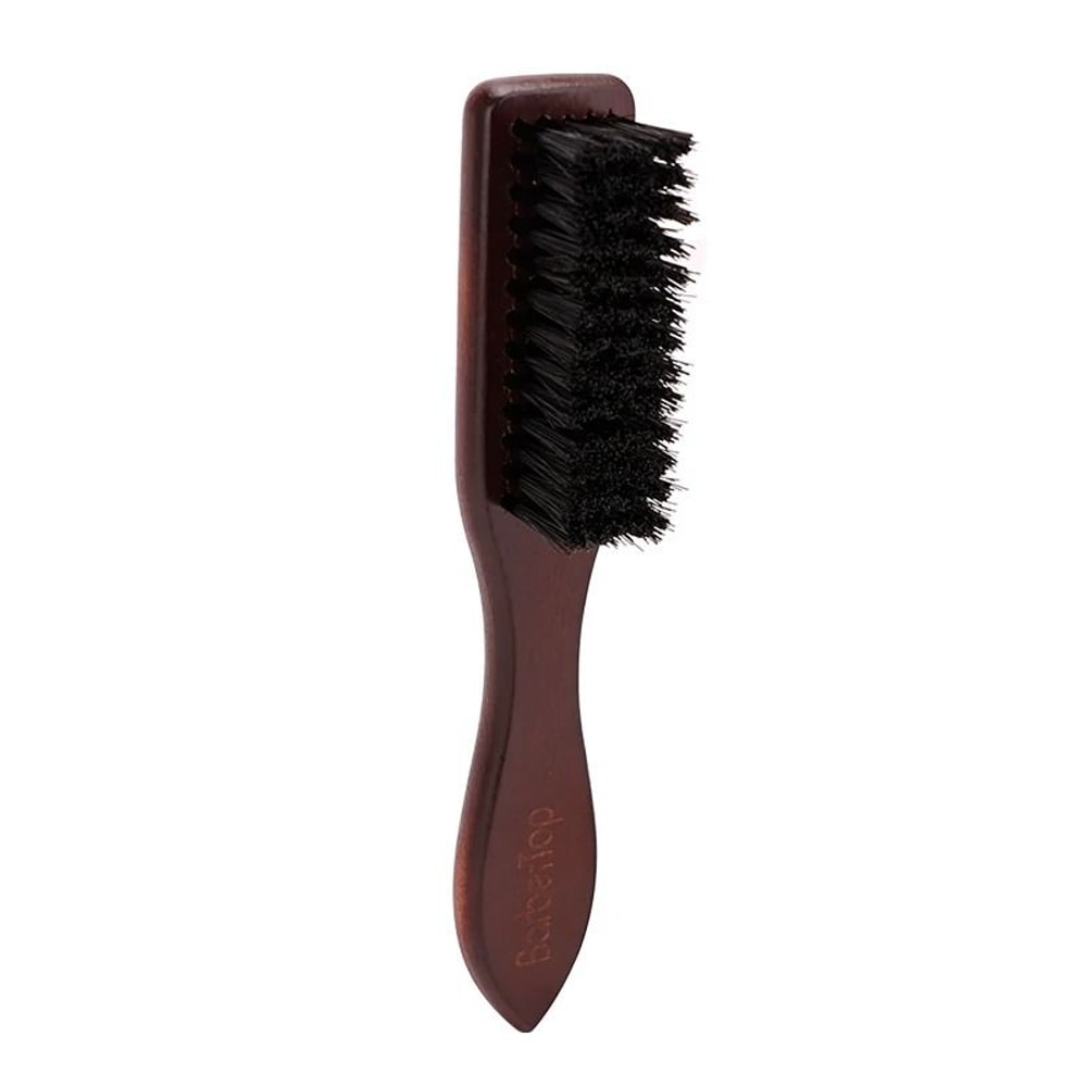 Wooden Beard Neck Brush Artisan Barber Grooming Tool 7