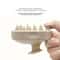 EcoFriendly Silicone Scalp Massager Wheat Straw Hair Wash Brush 1