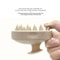 EcoFriendly Silicone Scalp Massager Wheat Straw Hair Wash Brush 1
