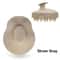 EcoFriendly Silicone Scalp Massager Wheat Straw Hair Wash Brush 4