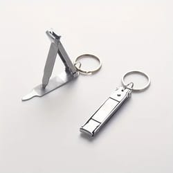 ultra-thin foldable nail clipper | portable stainless steel precision tool