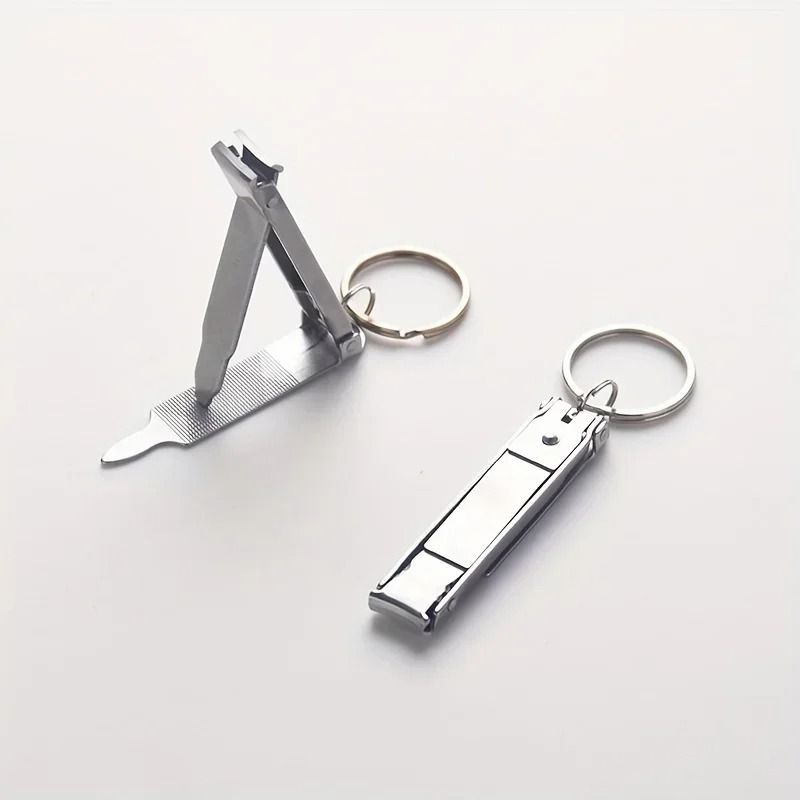 UltraThin Foldable Nail Clipper Portable Stainless Steel Precision Tool 0
