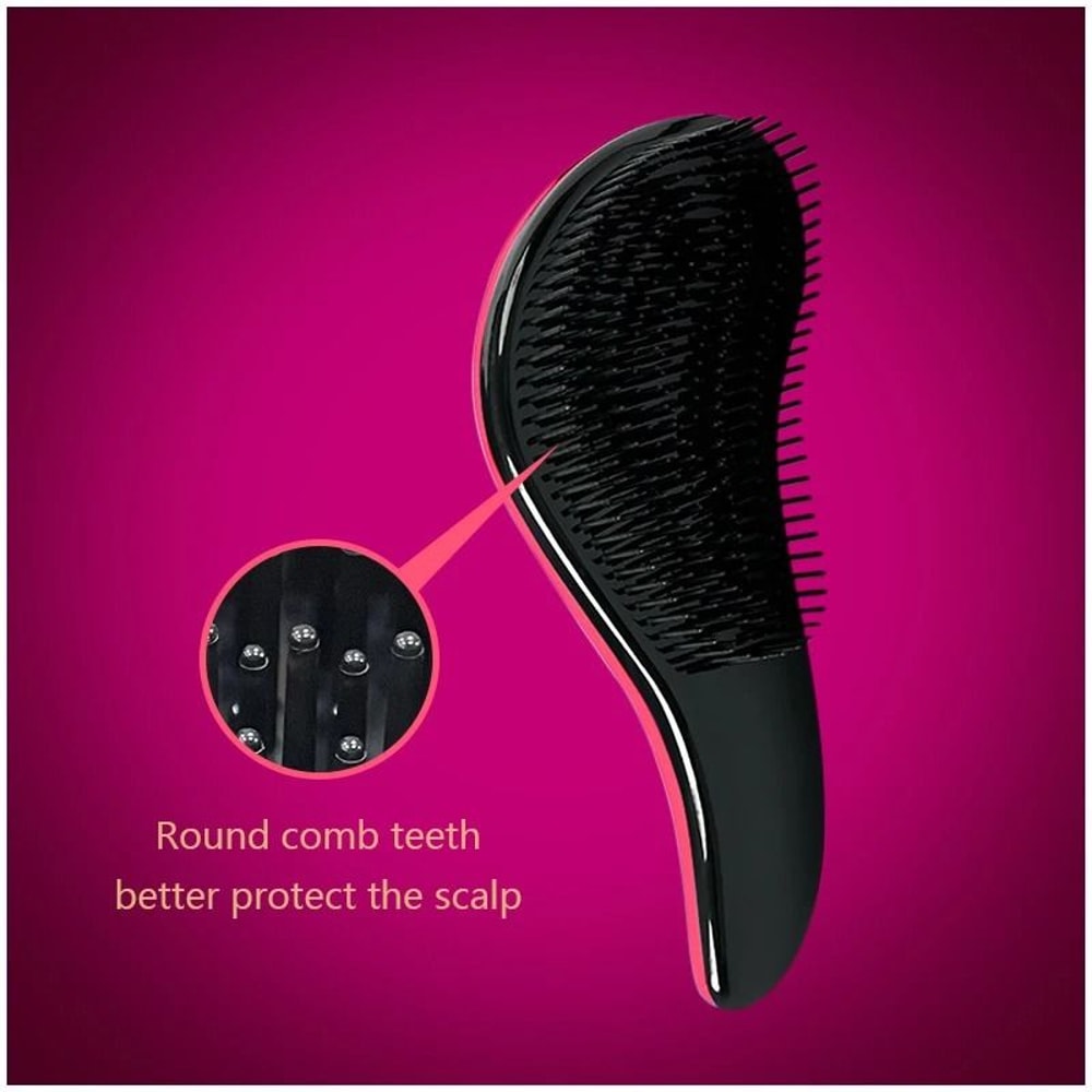Smooth Detangling Paddle Brush Professional MangoContour Massage Brush 5