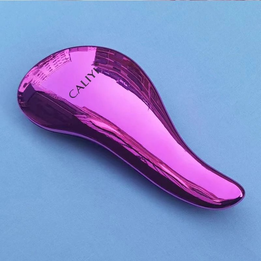 Smooth Detangling Paddle Brush Professional MangoContour Massage Brush 8