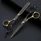 2Piece Professional Hair Scissors Set Precision SelfTrimming Grooming Kit 6